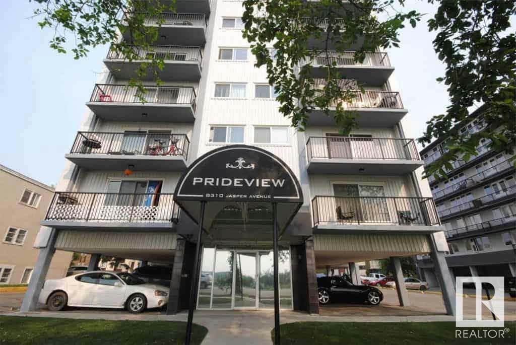 603 8310 JASPER Avenue, Edmonton, AB T5H 3S3 Condo For Sale RE/MAX