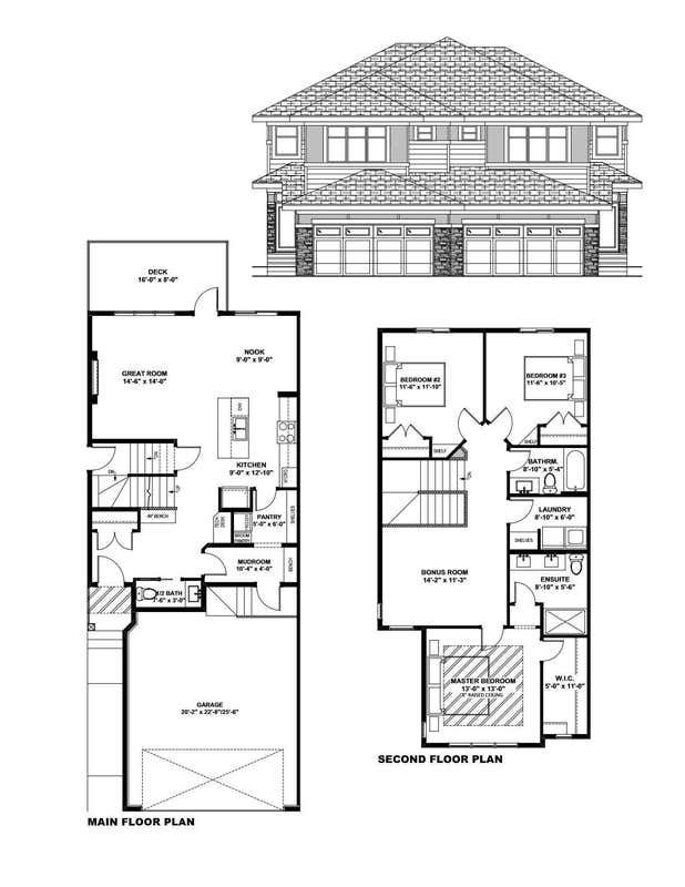 6629 CRAWFORD LANDING Landing, Edmonton, AB T6W 4L5 House For Sale RE