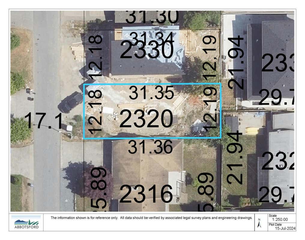 2320 CASCADE STREET, Abbotsford, BC V2T 3G3 Land For Sale RE/MAX