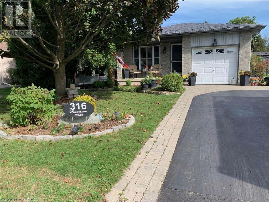316 MORRISON Drive, Caledonia, ON N3W1A2 House For Sale RE/MAX 40654827
