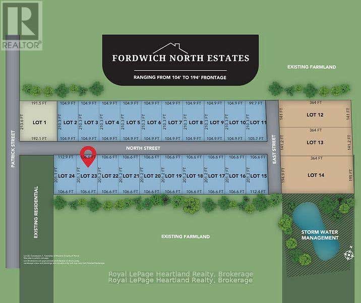LOT 23 NORTH STREET