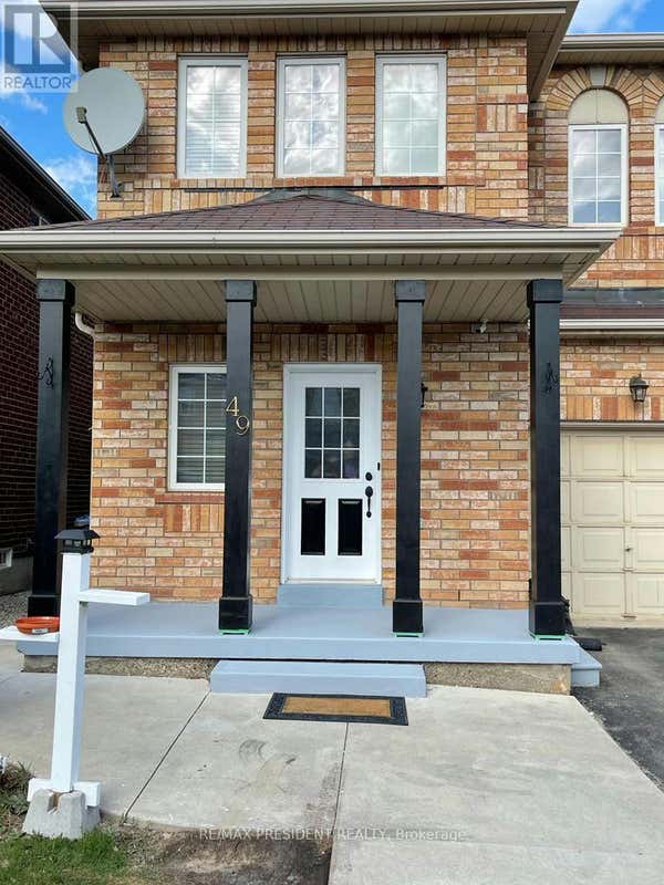 49 COMMODORE DRIVE, Brampton (Credit Valley), ON L6X0S6 Home For Rent