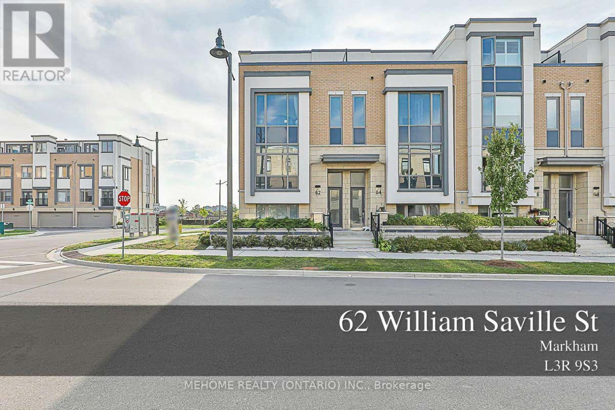 62 WILLIAM SAVILLE STREET, Markham (Unionville), ON L3R9S3 House For