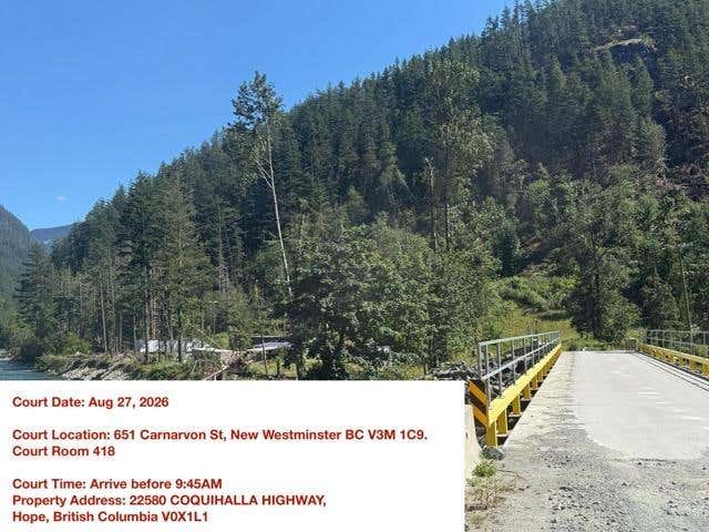 22580 COQUIHALLA HIGHWAY, HOPE