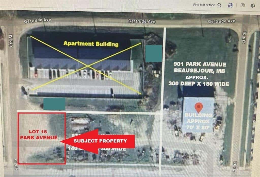LOT 15 PARK AVENUE