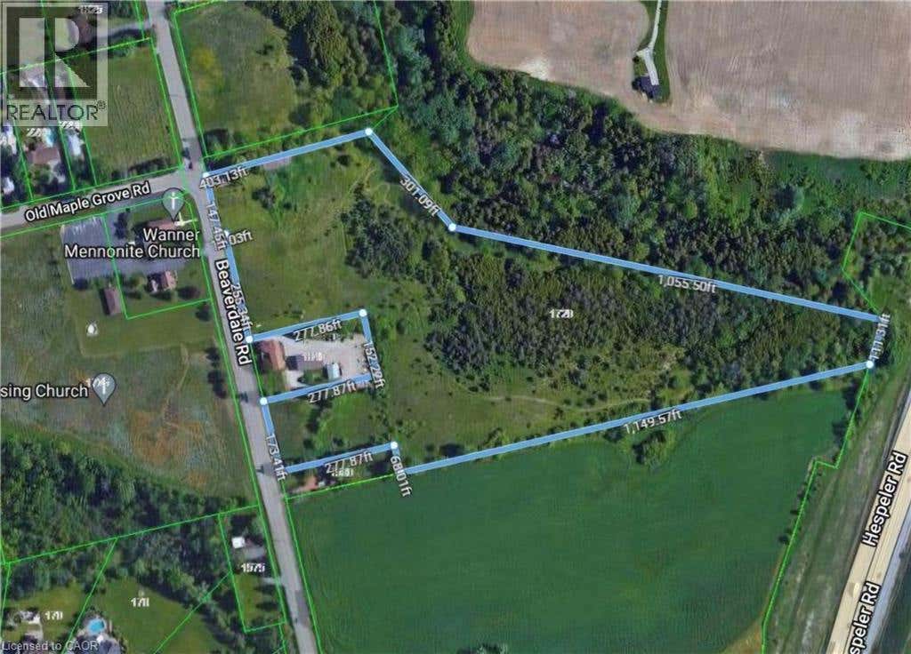 1720 BEAVERDALE ROAD UNIT# (15 ACRES)