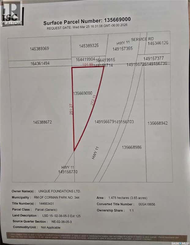 3.6 ACRE BUILD SITE