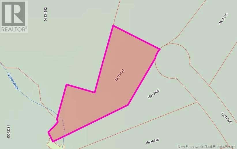  Thomas Creek Lane, Oak Bay, NB E3L0G9 Land For Sale RE/MAX NB108403