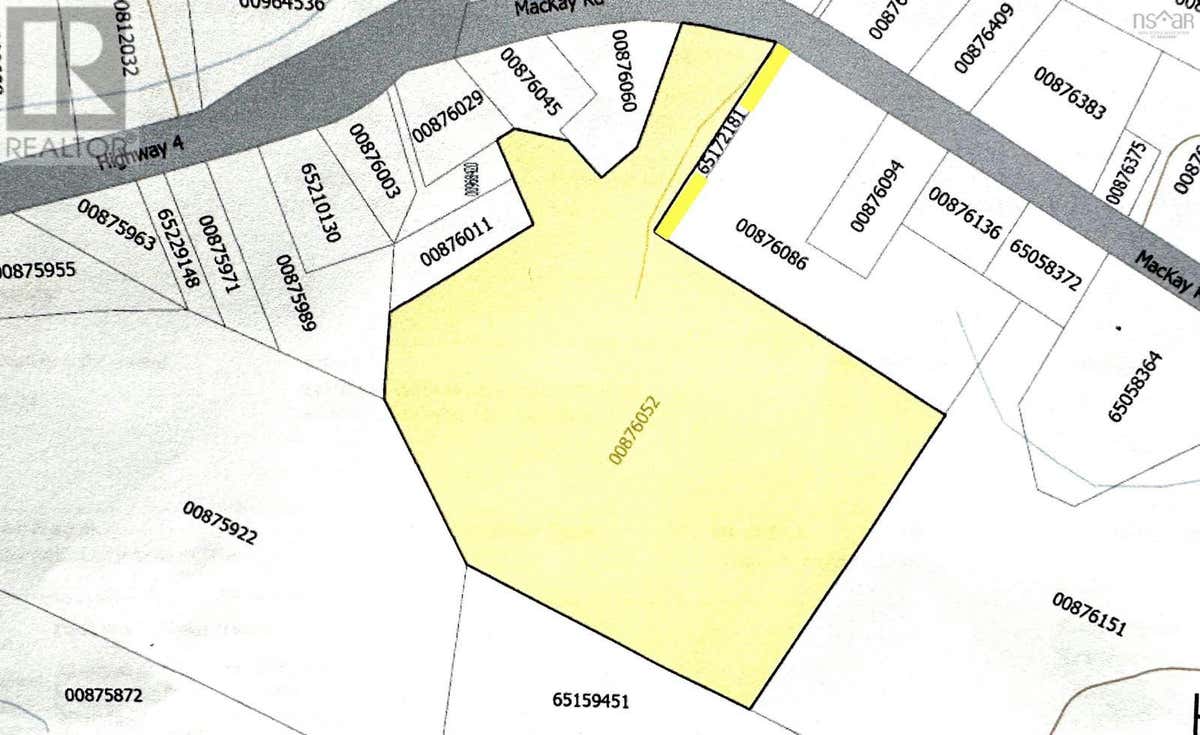 681 MacKay Road, Linacy, NS B2H5C4 Land For Sale RE/MAX 202425042