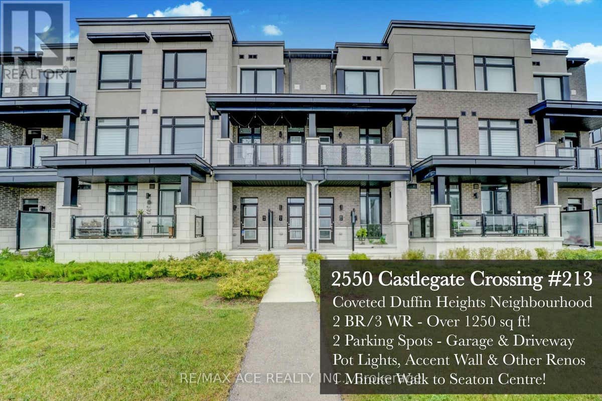 213 2550 CASTLEGATE CROSSING, Pickering (Duffin Heights), ON L1X0H6