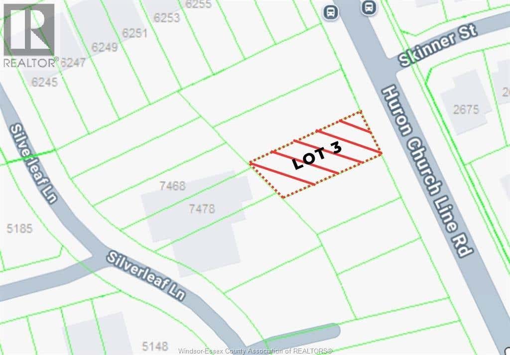 V/L HURON CHURCH LINE ROAD UNIT# LOT #3