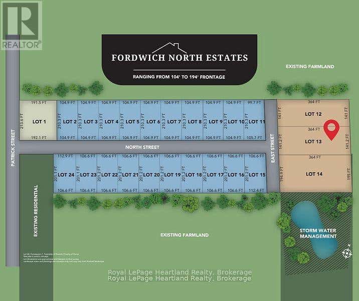 LOT 13 EAST STREET N