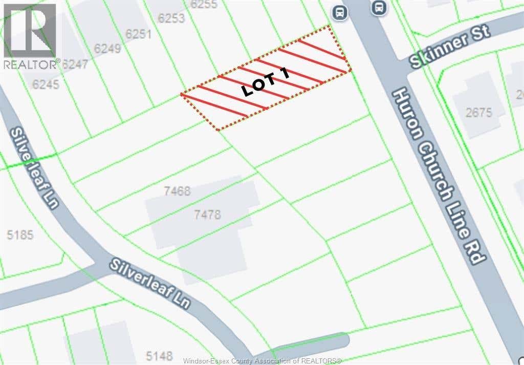 V/L HURON CHURCH LINE ROAD UNIT# LOT #1