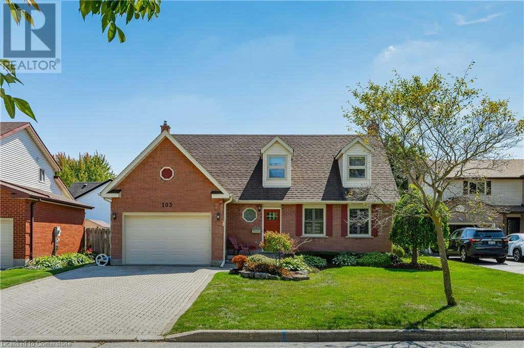 103 JACKPINE Place, Waterloo, ON N2V1S9 House For Sale RE/MAX 40647196