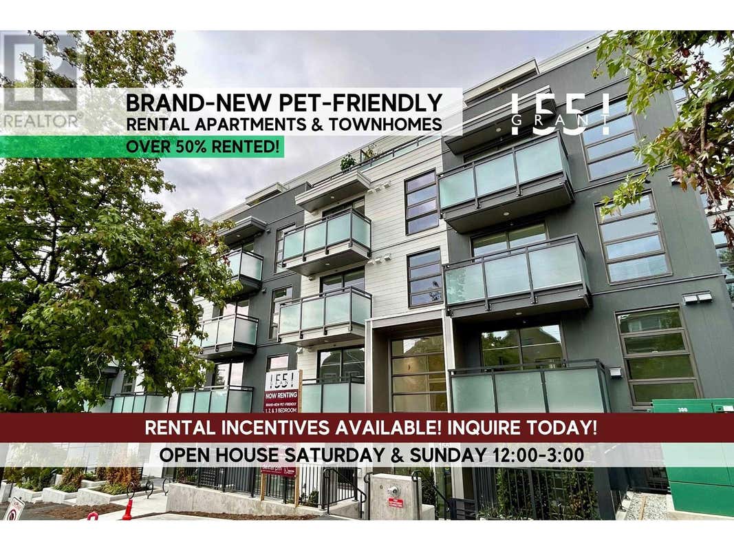 106 1551 GRANT STREET, Vancouver, BC V5L2Y3 Home For Rent RE/MAX