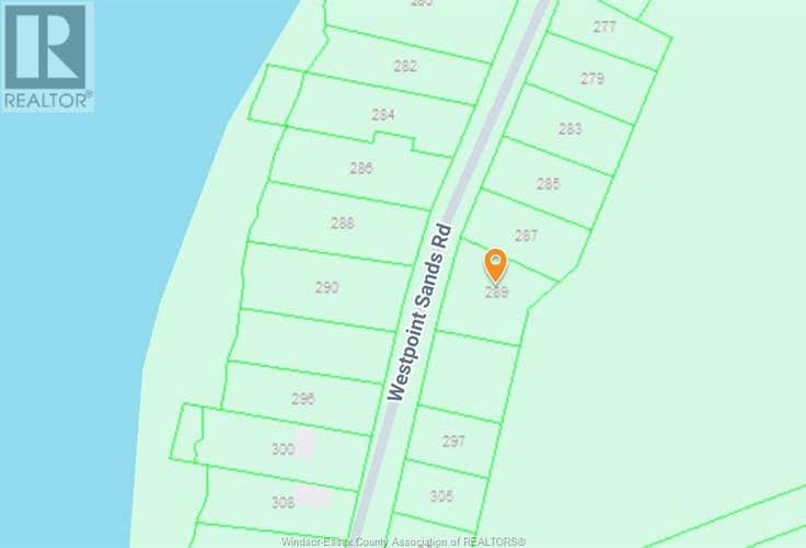 289 WEST POINT SANDS ROAD