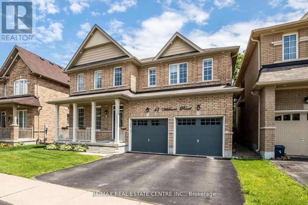 43 WILMOT ROAD, Brantford, ON N3T0K8 House For Sale RE/MAX X9307119