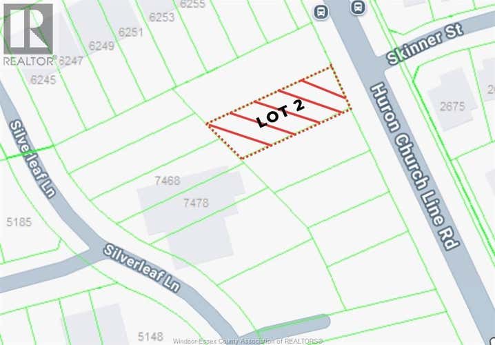 V/L Huron Church Line ROAD Unit# Lot #2