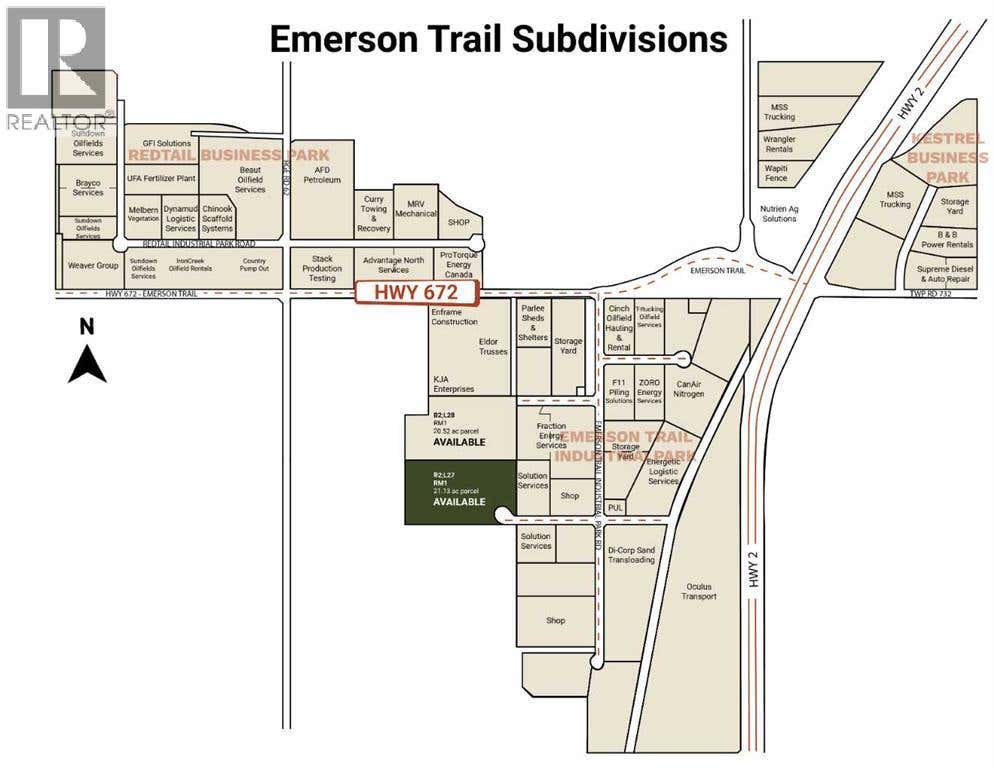 B2, L27 PT: NW-11-73-6-W6 EMERSON TRAIL INDUSTRIAL PK RD