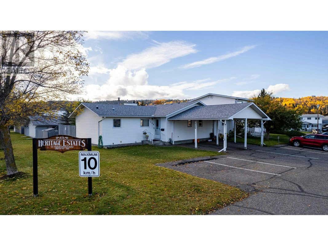 149 111 S TABOR BOULEVARD, Prince BC V2M5N3 Property For Sale