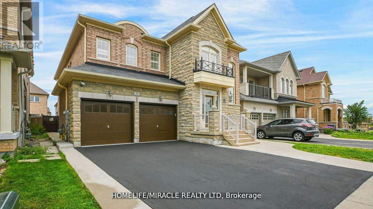 33 ORANGEBLOSSOM TRAIL, Brampton (Credit Valley), ON L6X3B5 Home For