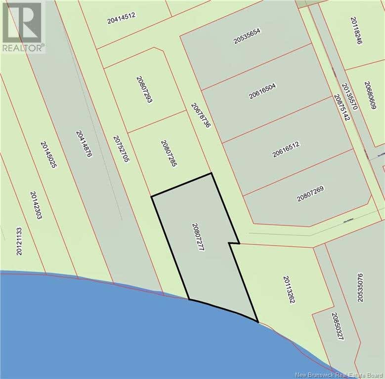 7,651 mc Rue Norman, Pointe à Tom, Tracadie, NB E1X3W9 Land For Sale
