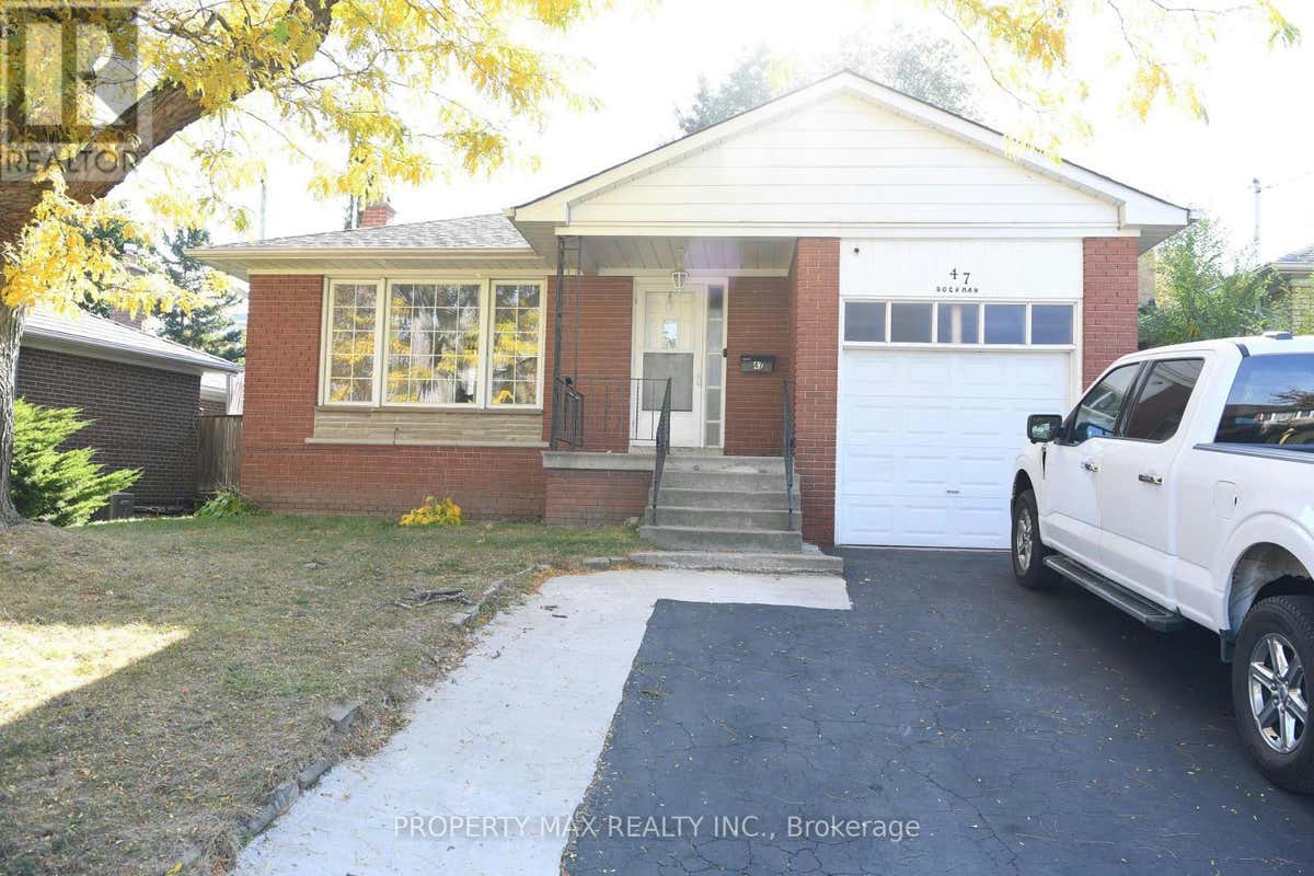 47 ROCHMAN BOULEVARD, Toronto (Woburn), ON M1H1S1 Home For Rent RE