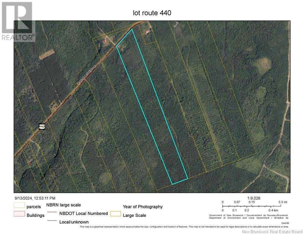 Lot Route 440, Rosaireville, NB E4Y2Y6 Land For Sale RE/MAX NB106064