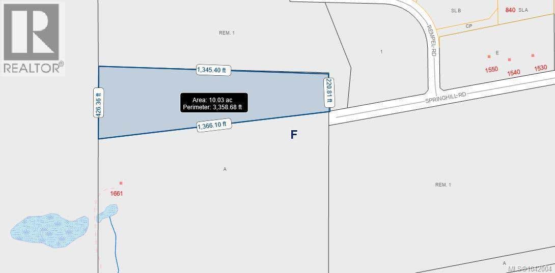 LOT 1 SPRINGHILL RD