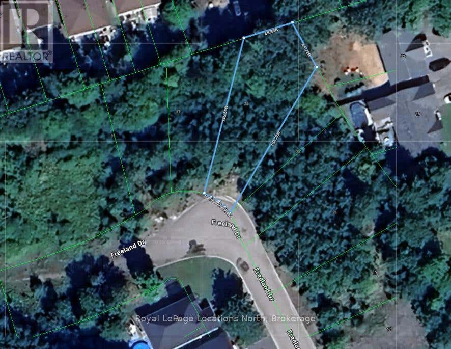 25 (LOT 15) FREELAND DRIVE