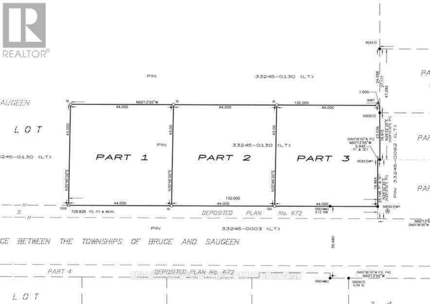 PT 2 PT LT 8 BRUCE SAUGEEN TOWNLINE