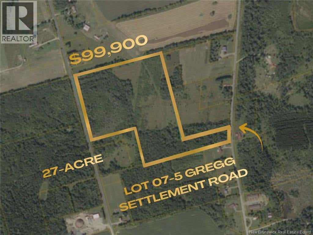 LOT 07-5 GREGG SETTLEMENT ROAD